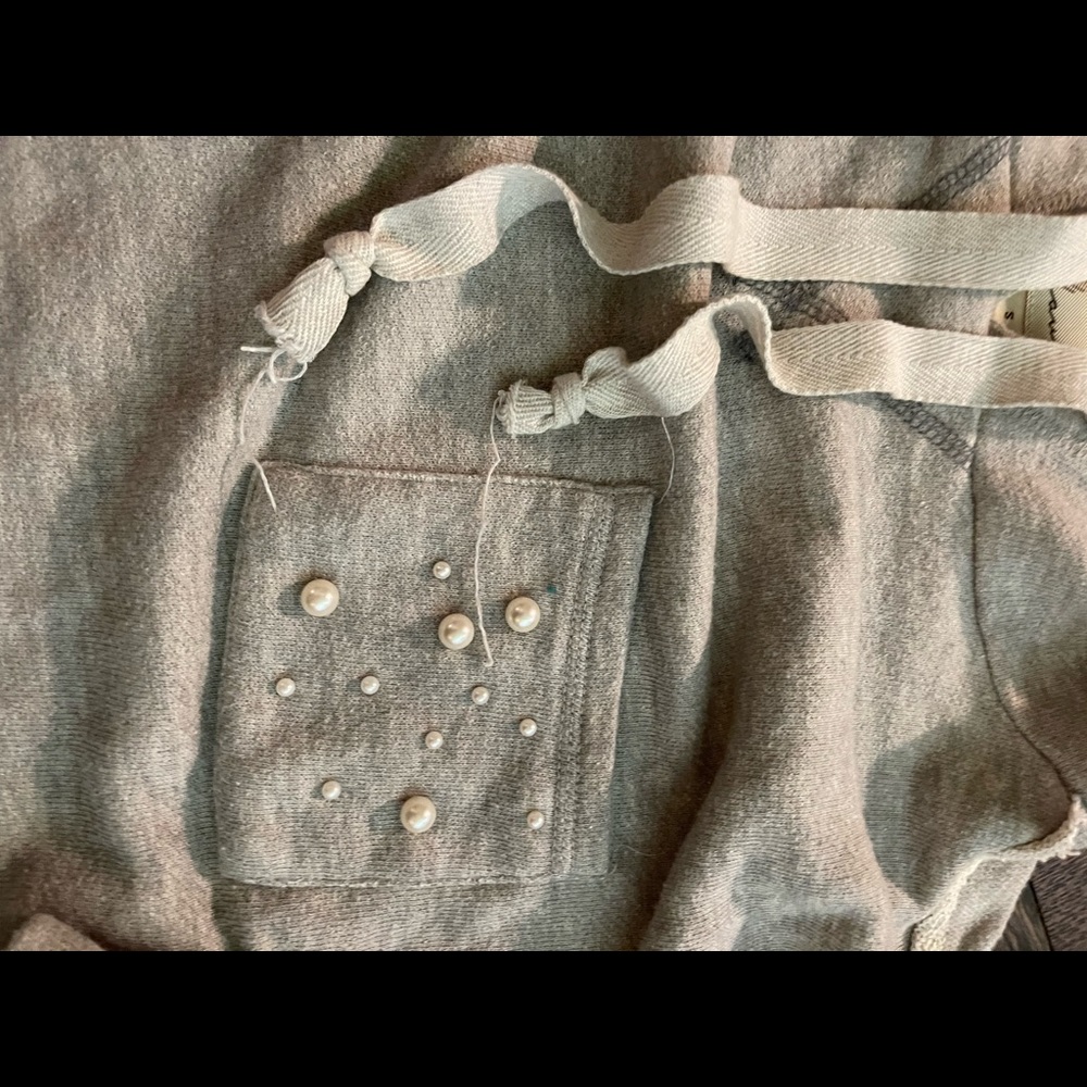 Grey Cropped Hoodie- Part Of Matching Set! - image 3